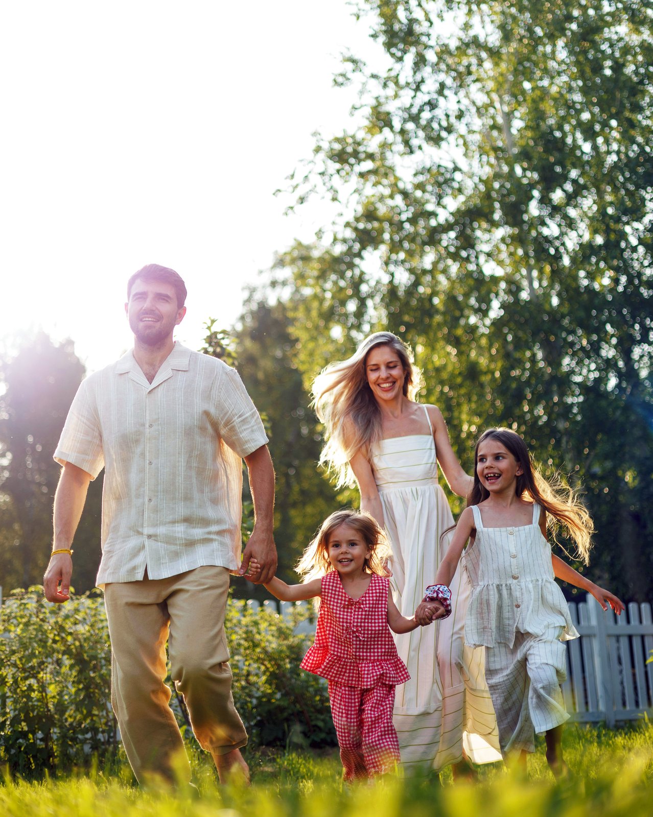 Multigenerational family at home